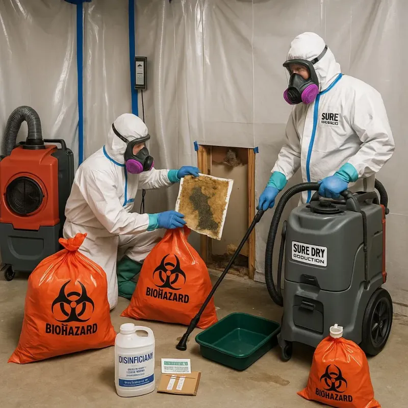 Contaminated Water Handling Protocols process in Winona, MO